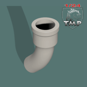 Hemelwater afvoerbocht 45 graden