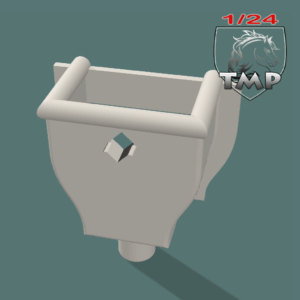 Hemelwater opvangbak gevel