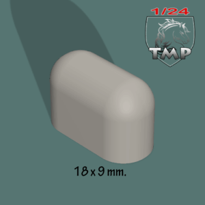 Aanrijdbeveiliging beton ovaal